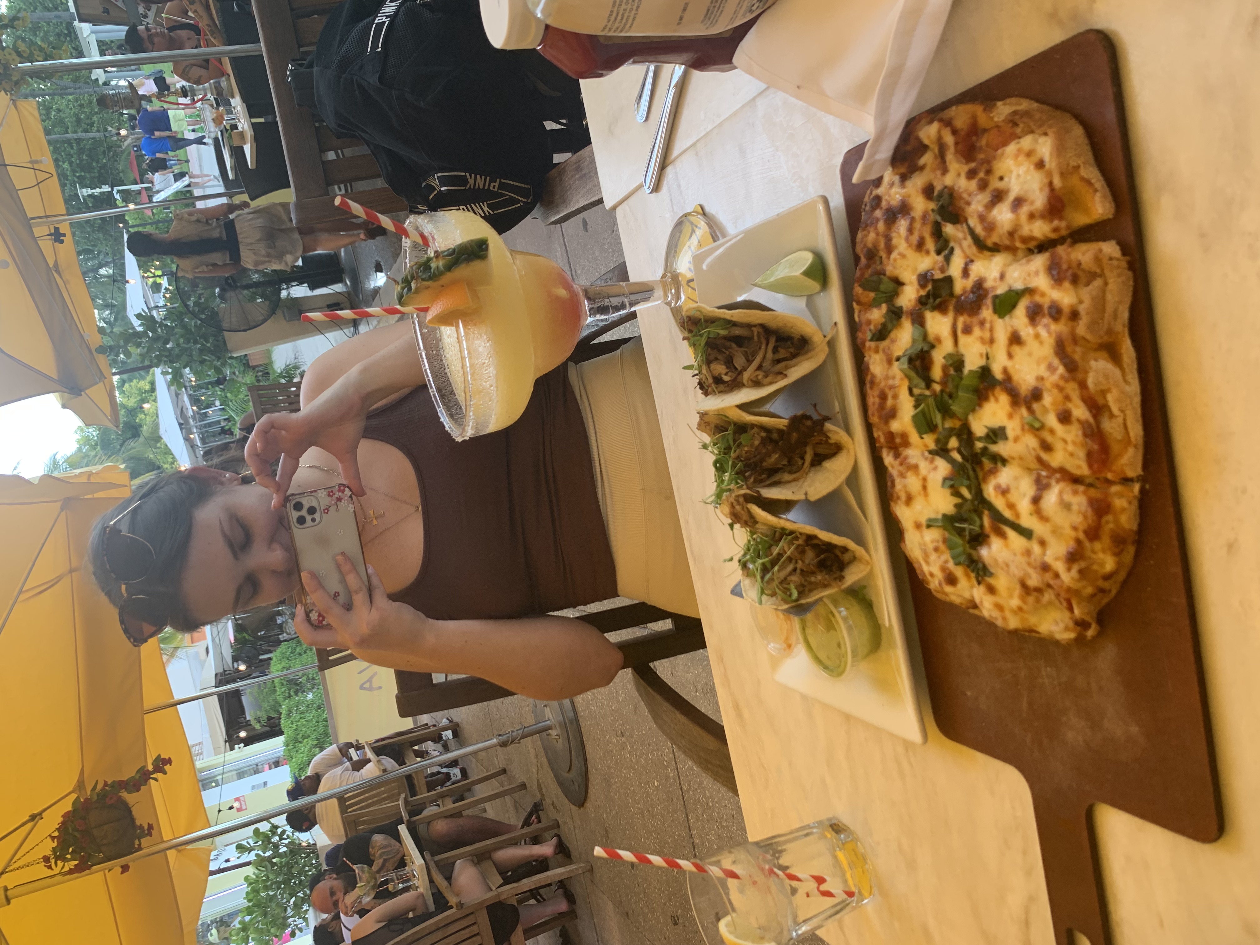 Client living life